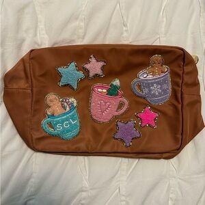 Stoney Clover Lane Holiday Pouch with Patches